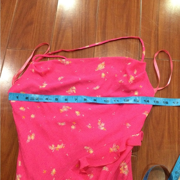 Urban Outfitters Lola Chiffon Ruffle Mini Dress - Picture 9 of 9